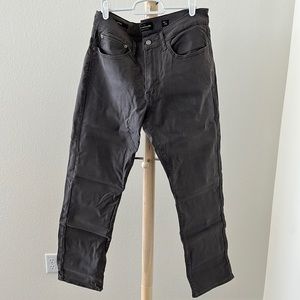 Lucky Brand men’s 121 slim gray pants sz 32